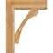 Ekena Millwork Legacy Block Rough Sawn Bracket w/ Offset Brace, Western Red Cedar, 8"W x 28"D x 36"H BKT0806X28X36LEC05RWR - alternate 4
